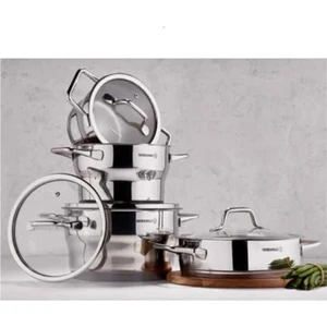 Festiva 8 Parça Çelik Tencere Seti Indüksiyonlu - A1957