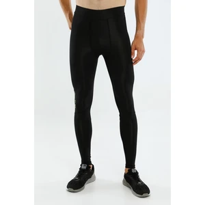 Maraton Sportswear SlimFit Erkek    Basic Siyah-Neonsarı Tayt 20100