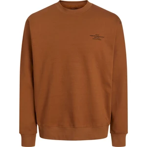 Jack & Jones Erkek Gögüs Logo Baskili Sweatshirt - Blachad