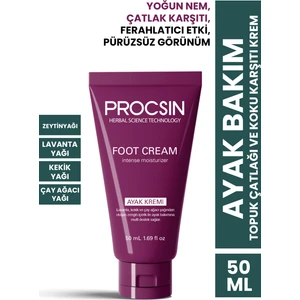 Procsın Topuk Ayak Bakım Kremi 50 Ml