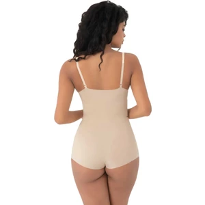 Kadın Lazer Kesim Toparlayıcı Göğüs Altı Askılı Body Korse