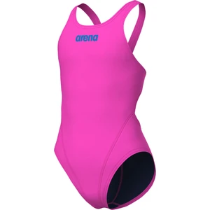 Team Swimsuit Swim Tech Solid Çocuk Pembe Yüzücü Mayosu 004764908