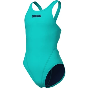 Team Swimsuit Swim Tech Solid Çocuk Mavi Yüzücü Mayosu 004764870