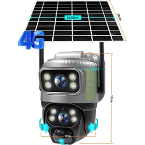 Mizu Smart 4g Güneş Enerjili Dual Lens 360° Görüş Akıllı Güvenlik Kamerası V380