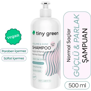 Tiny Green Güçlü Parlak Normal Saçlar Şampuan  500 ml