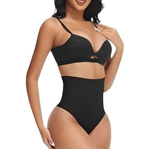 Kadın Dikişsiz Yüksek Bel Karın Toparlayıcı String Korse