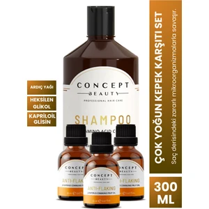 Concept Beauty Çok Yoğun Kepek  Saç Bakım Seti