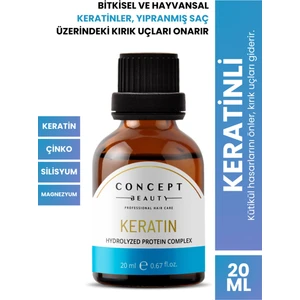Concept Beauty Keratinli Dermo Saç Bakım Shot'ı