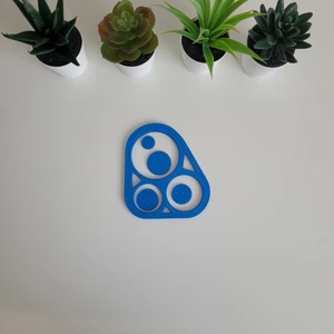 Karmelom Studio 3 Bölmeli Spirograf Cetvel Set