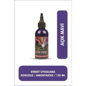 Bboxygen Açık Mavi Bitkisel Içerikli Renkli Saç Boyası 150 Ml | Color Touch