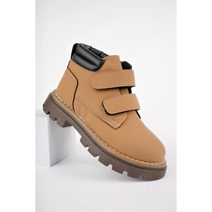 Gadget Garantili Çocuk  Rahat Kalıp Soğuğa Dayanıklı Cırtlı Bot