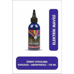 Bboxygen Elektrik Mavisi Bitkisel Içerikli Renkli Saç Boyası 150 Ml | Color Touch