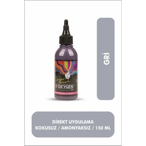 Bboxygen Gri Bitkisel Içerikli Renkli Saç Boyası 150 Ml | Color Touch