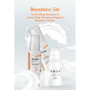 Beyazlatıcı Set Genital Bölge Beyazlatıcı & Genital Bölge Temizleme Köpüğü & Roll-On 3'lü Set
