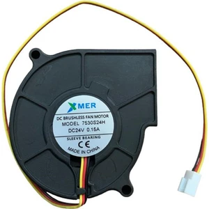 Robo Dünya 75X75X30MM Salyangoz 24V 0.15A 3p Xmer Fan