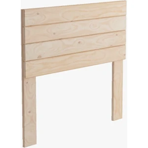 Ahşap Ayaklı Yatak Başlığı Naturel 90 cm