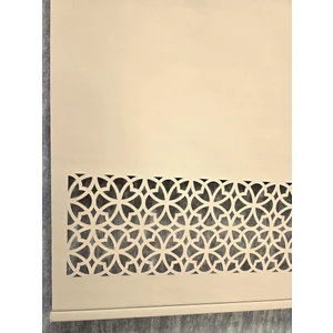 Lazer Stor Perde Mat Kalın Kumaşlı Sütlü Kahve LZR108S