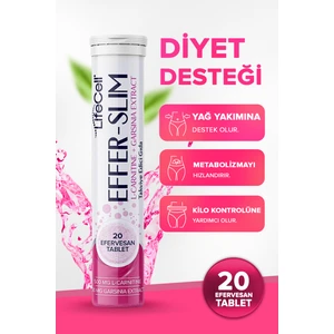 Life Cell Effer Slim - 20 Adet Efervesan Tablet