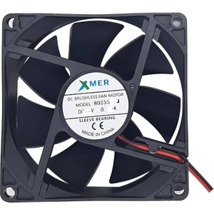Robo Dünya 80X80X25MM 12V 0.30A 2p Xmer Fan