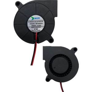 Robo Dünya 50X50X15MM Salyangoz 24V 0.20A 2p Xmer Fan