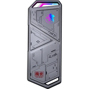 Rog Strix Arion Beyaz M.2 Nvme SSD Kutusu—usb3.2 Gen2 Tip-C (10 Gbps), Çift Usb-C'den C'ye ve Usb-C'den A'ya Kablo