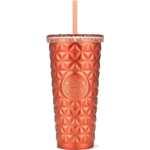 Starbucks® Paslanmaz Çelik Soğuk Içecek Bardağı - Turuncu - 591 ml - 11154748