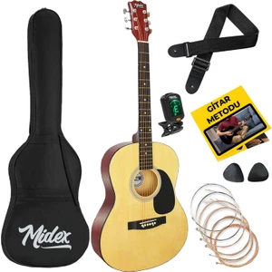 RG-530NT Natural 40 İnç Akustik Gitar Seti 4/4 Yetişkin