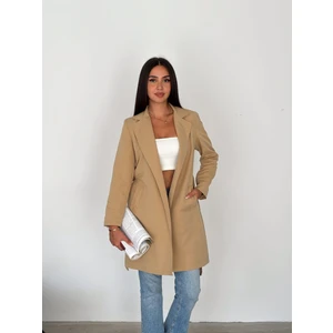 Işılda Fashion Işılda Prime Kumaş Kuşaklı Su Geçirmez Trençkot