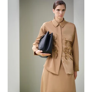 Işlemeli ve Nakışlı Gömlek Ceket