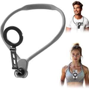 iPhone 16 15 14 13 Pro Max Için Montajı El Serbest Pov/vlog Esnek Spor Tutucu Boyun Telefon Tutacağı