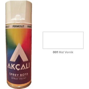 Akrilik Sprey Şeffaf Mat Vernik  400 ml - 001