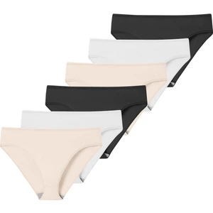 Giorgina Ferri Likralı 6'Lı Kutu Premium Slip Külot Laura G-006 C