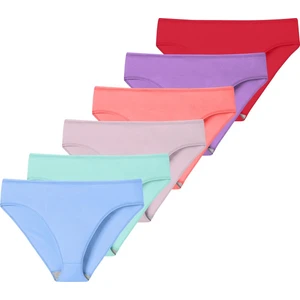 Giorgina Ferri Likralı 6'Lı Kutu Premium Slip Külot Laura G-006 D