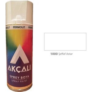 Akrilik Sprey Şeffaf Genel Yüzey Astarı 400 ml - 1000