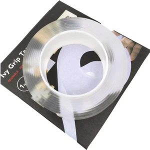 Saydam Çift Taraflı Nano Bant Kuvvetli Silikon Jel Yapıştırıcı