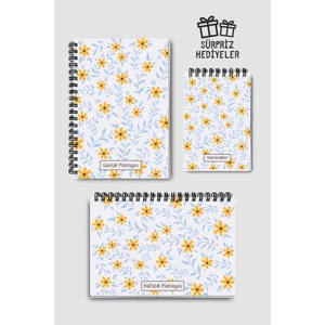 Eldesen Tasarım 3'lü Planlama Seti, Günlük Planlayıcı, Haftalık Planlayıcı, Yapılacaklar Listesi, Akademik Ajanda