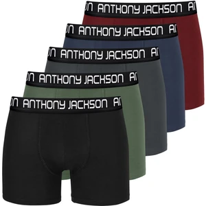 Anthony Jackson Likralı 5'li Kutu Premium Erkek Modal Boxer Vegas