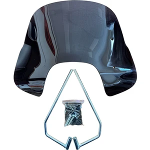 Vespa Koyu Füme Bağlantılı (33*45) Ön Cam Siperlik