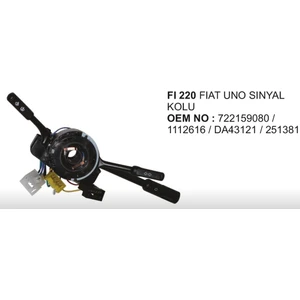 Far Sinyal Silecek Kolu Fiat Uno Cevirmeli