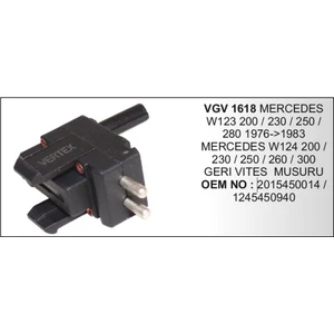 Geri Vites Müşürü Mercedes 124 Kasa