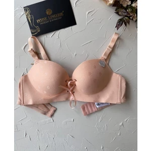 Intive Lingerie Alice Ithal Balensiz Push-Up Çiçek Desenli Önden Kurdeleli Sütyen
