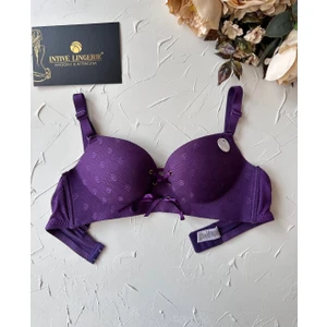 Intive Lingerie Alice Ithal Balensiz Push-Up Çiçek Desenli Önden Kurdeleli Sütyen