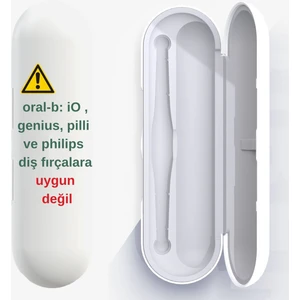 Oral-b Şarjlı Diş Fırçası Için koruma Kabı, Sadece Pro 1, Vitality Ve Starter pack Serisine Uyumlu!