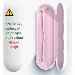 Diş Fırçası kabı , Sadece oral-b Pro , Vitality Ve Starter pack şarjlı diş fırçası Serisine Uyumlu koruma kutusu