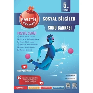 Nartest Yayınevi Nartest 5.sınıf Prestij Sosyal Bilgiler Soru Bankası