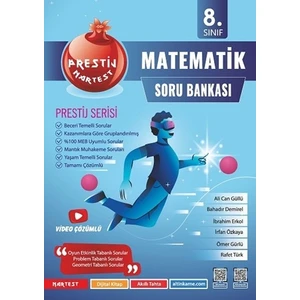 Nartest Yayınevi Nartest 8.sınıf Lgs Prestij Matematik Soru Bankası