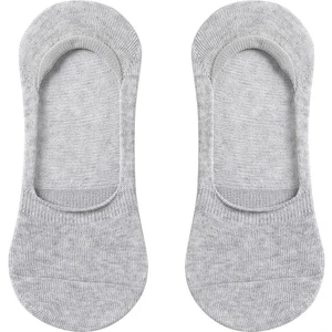 Anthony Jackson 10 Çift Kutulu Bambu Premium Bay-Bayan Dikişsiz Görünmez Kaymaz Slikonlu Babet Çorap Brook