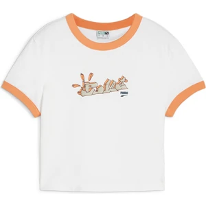 Downtown Kadın Grafik Baby Tee