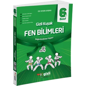 Gizli Yayınları 2025 6. Sınıf Fen Bilimleri Değerlendirme Föyleri Gizli Kuşak Serisi