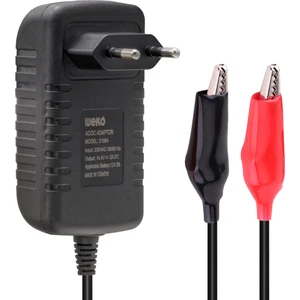 14.4 Volt - 2 Amper Krokodil Uçlu Kırmızı Yeşil Ledli Yerli Üretim Akü Şarj Cihazı (Out :12V-2A)
